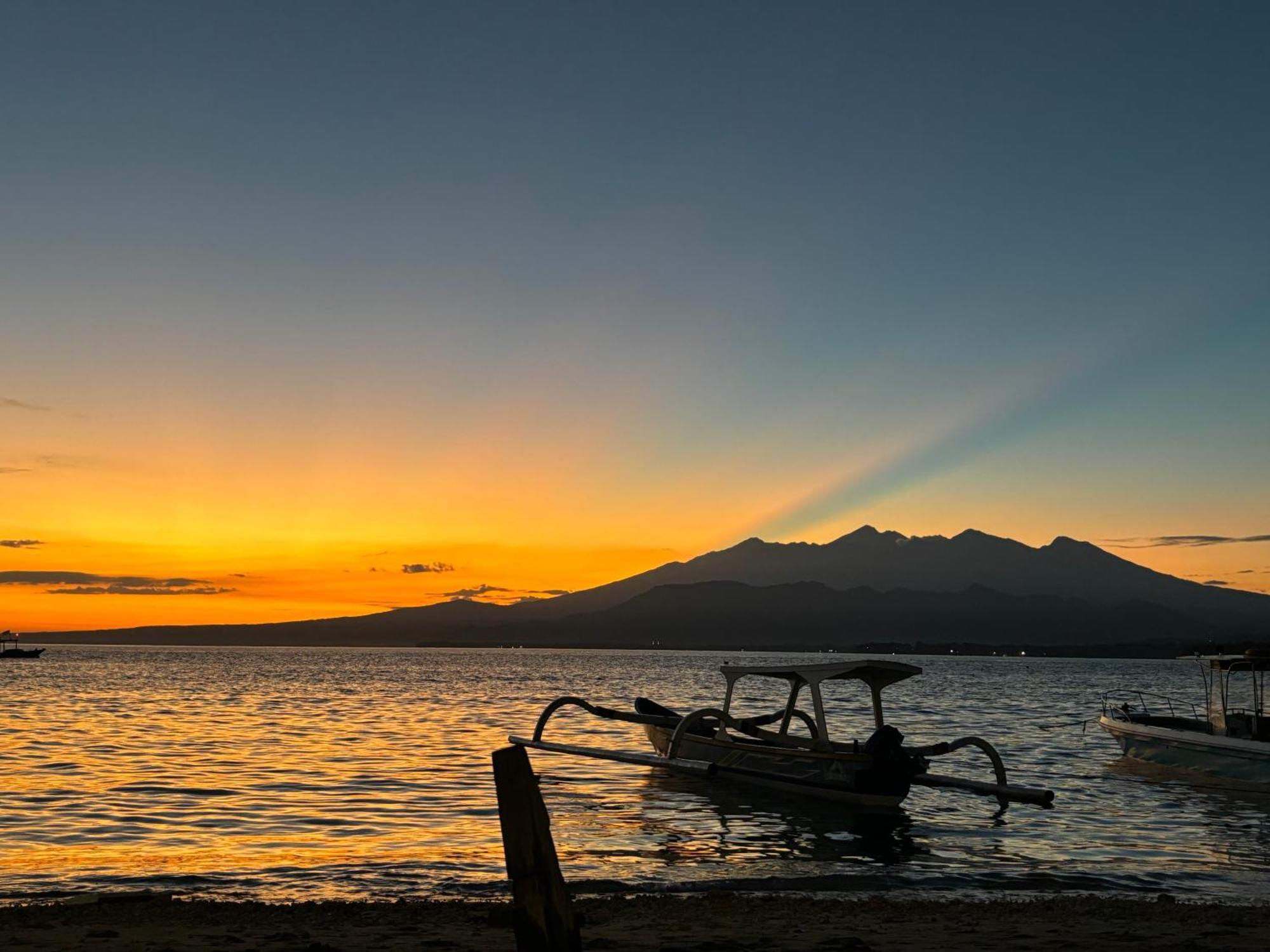 Alibaba Bungalows Gili Air Exterior foto