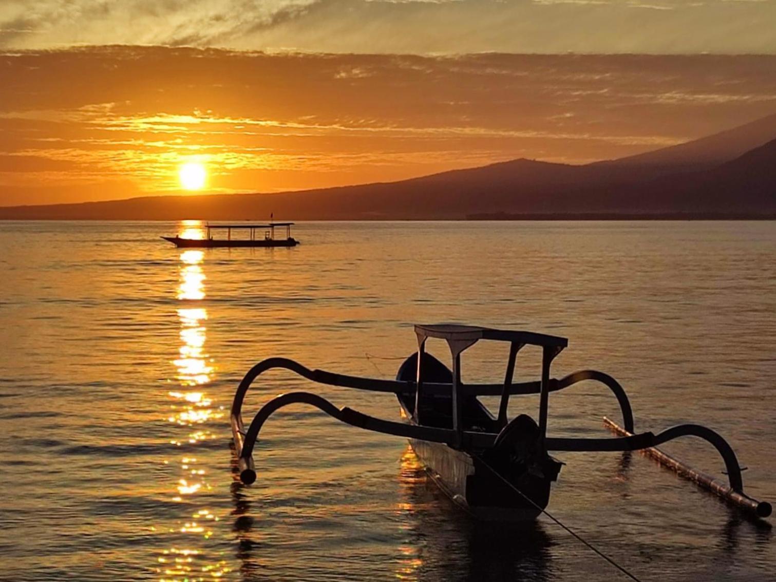 Alibaba Bungalows Gili Air Exterior foto