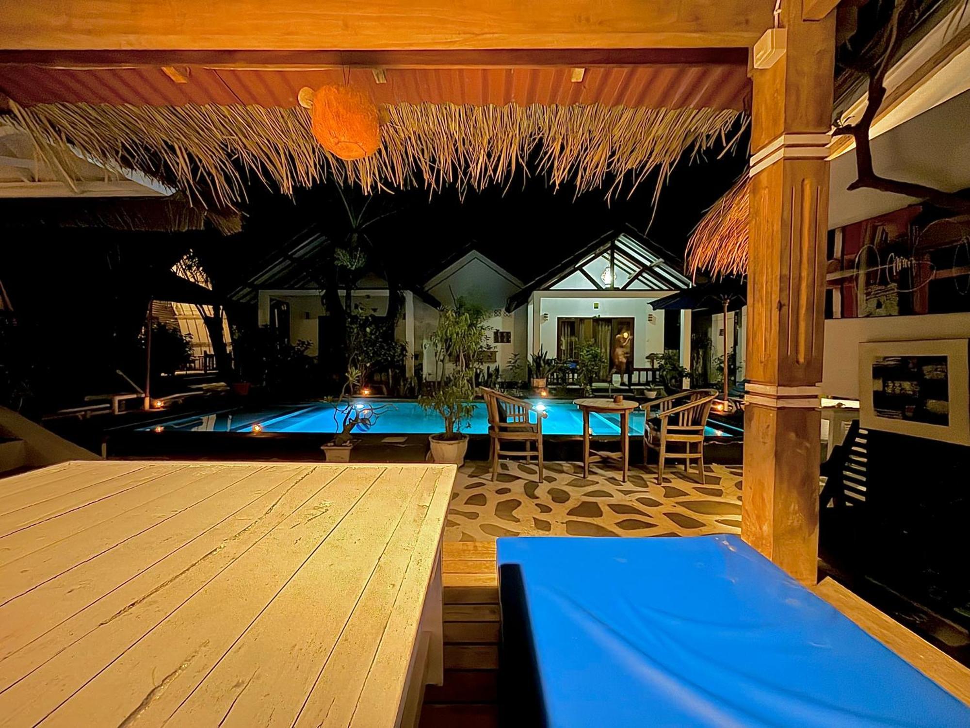 Alibaba Bungalows Gili Air Exterior foto