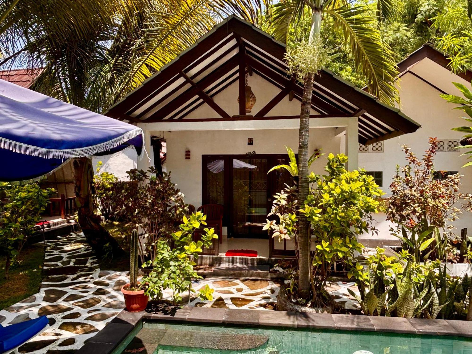 Alibaba Bungalows Gili Air Exterior foto