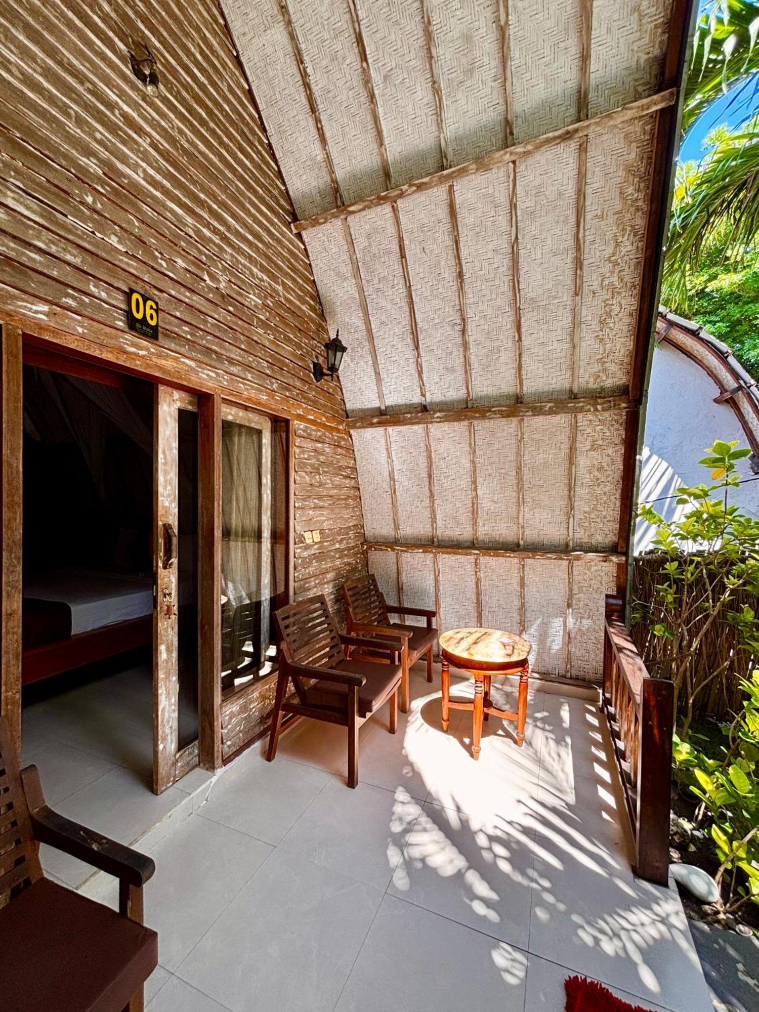 Alibaba Bungalows Gili Air Exterior foto